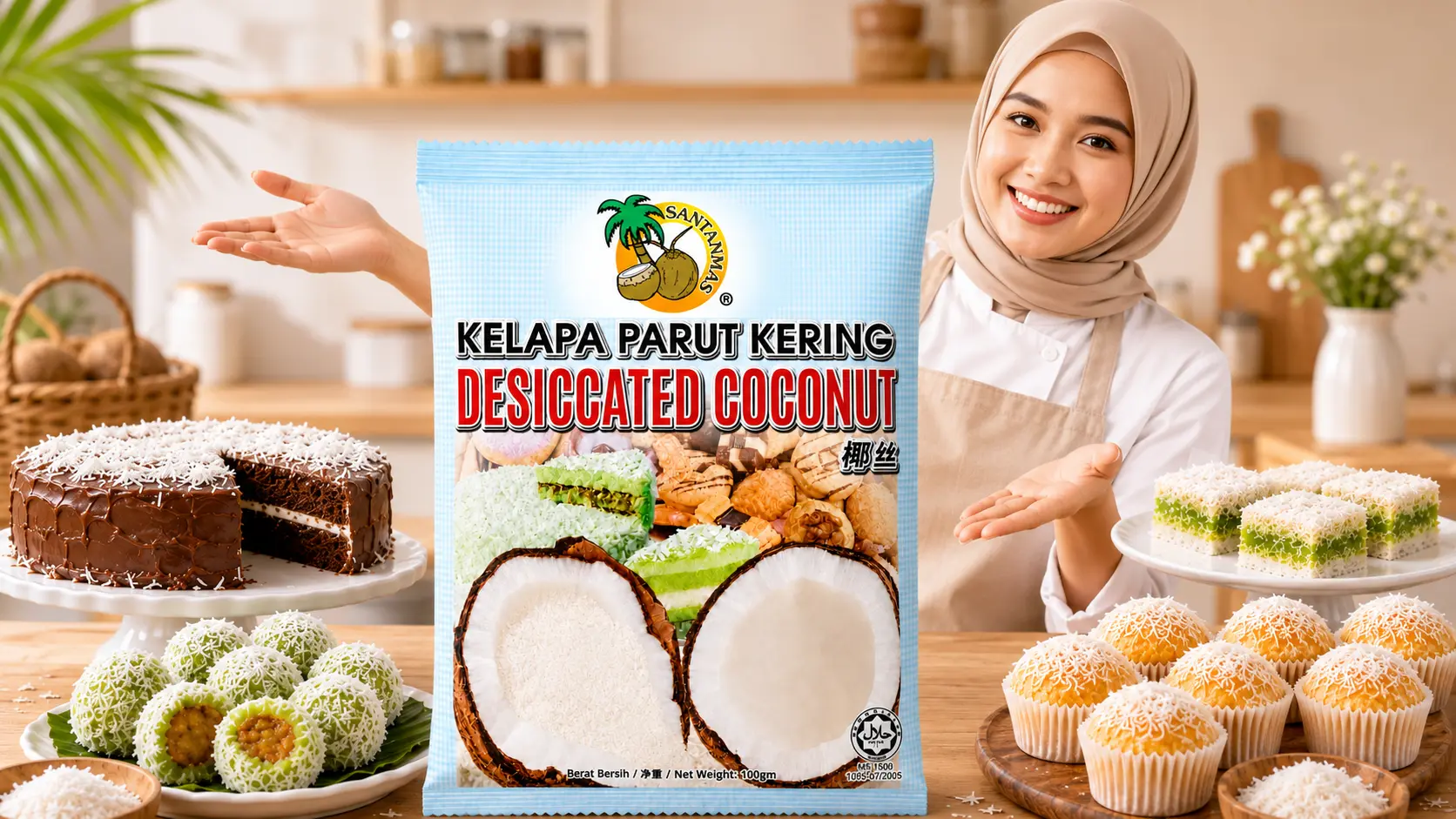 A versatile ingredient for bakery and kuih.