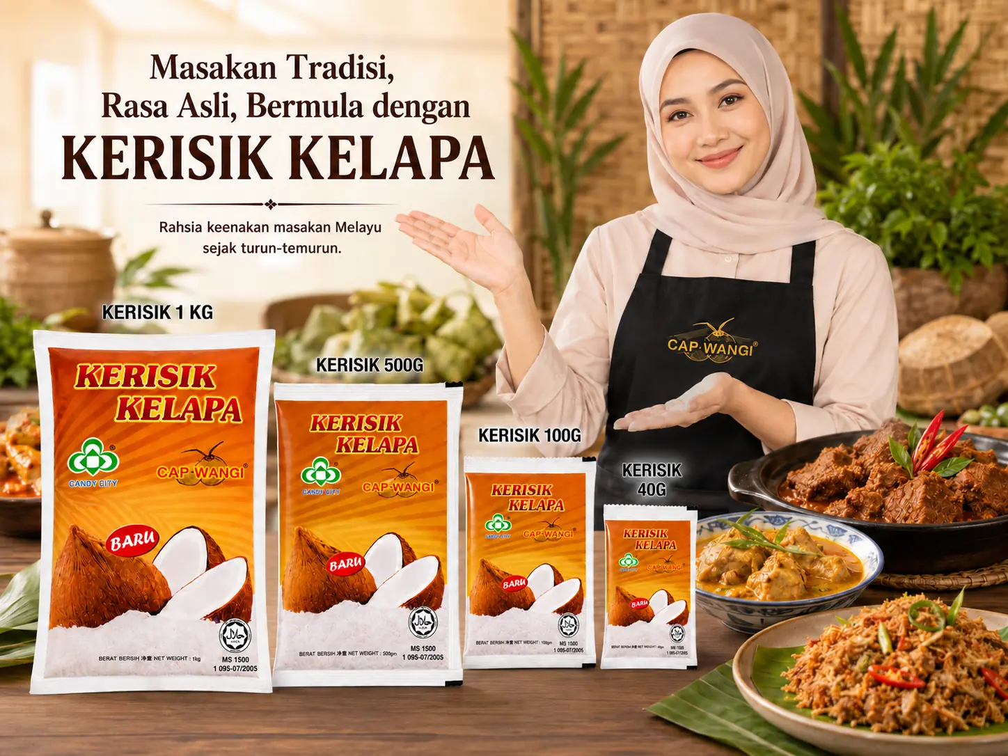 Traditional flavour in practical pack sizes.